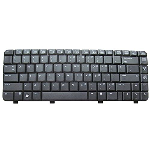 WISTAR Laptop Keyboard Compatible for HP C700 C727 C729 C730 C769US C770US C700T Series V071802AS1, MP-05583US-6982, NSK-H5M01, PK1302E010 Black